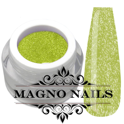 UV Gel - 4528 - Crystal Glam Gel - Neon Yellow